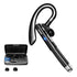 Single Ear Bluetooth Headset Wireless Headphone with Charging Case