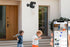Wireless Security Camera with AI Motion Detection Real Time Notifications Waterproof -Black