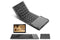 Foldable Bluetooth Keyboard with Touchpad Full-Size Travel Keyboards for Windows iOS Android-USB-B Interface
