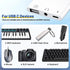 3-in-1 USB-C Adapter Fast Charging Lightning & 3.5mm Audio Port Multi Function Converter