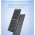 Foldable Keyboard F69 Transparent Bluetooth Keyboard Triple Device Connection