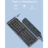 Foldable Keyboard F69 Transparent Bluetooth Keyboard Triple Device Connection