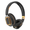 H7 Foldable Bluetooth Stereo Headphones Subwoofer Support TF Card Type-C Charging Wireless Earphones - Black