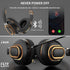 H7 Foldable Bluetooth Stereo Headphones Subwoofer Support TF Card Type-C Charging Wireless Earphones - Light Gray