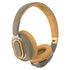 H7 Foldable Bluetooth Stereo Headphones Subwoofer Support TF Card Type-C Charging Wireless Earphones - Brownish-Green