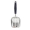 Metal Cat Litter Scoop Heavy Duty Alloy Matte Black