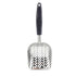 Metal Cat Litter Scoop Heavy Duty Alloy Matte Black