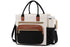 Insulated Lunch Bag Double Layer Leakproof Cooler Tote for Work - Black