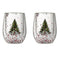 2Pcs 300ml Double Wall Coffee Glasses Cups Insulated for Hot Cold Drinks