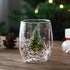 2Pcs 300ml Double Wall Coffee Glasses Cups Insulated for Hot Cold Drinks