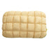 Fluffy Pillow Breathable Cute Pineapple Puff Pillow for Bedroom Sofa - Yellow