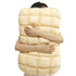 Fluffy Pillow Breathable Cute Pineapple Puff Pillow for Bedroom Sofa - Yellow