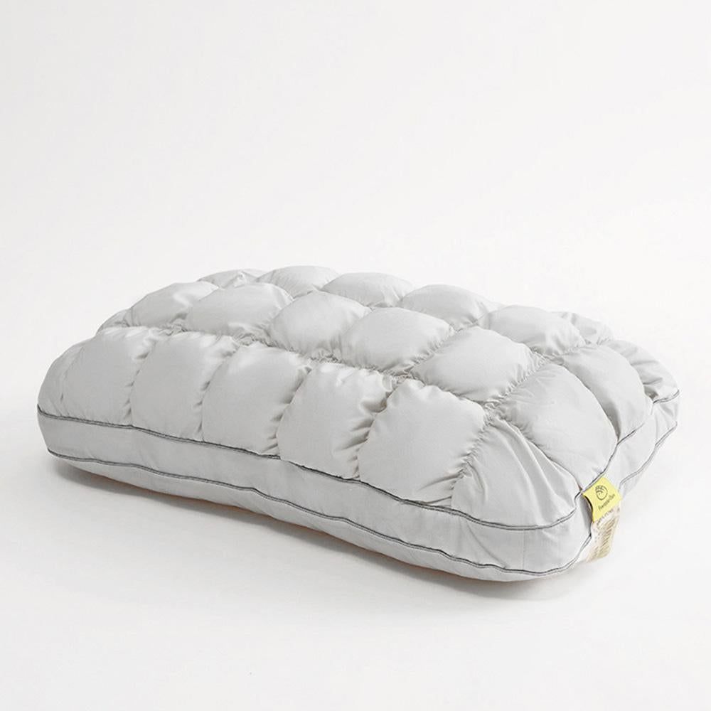 Fluffy Pillow Breathable Cute Pineapple Puff Pillow for Bedroom Sofa - Grey