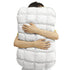 Fluffy Pillow Breathable Cute Pineapple Puff Pillow for Bedroom Sofa - Grey