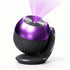 24 Pattern Star Projector Night Light with White Noise and Type C Power - Black