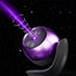 24 Pattern Star Projector Night Light with White Noise and Type C Power - Black