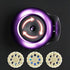 24 Pattern Star Projector Night Light with White Noise and Type C Power - White