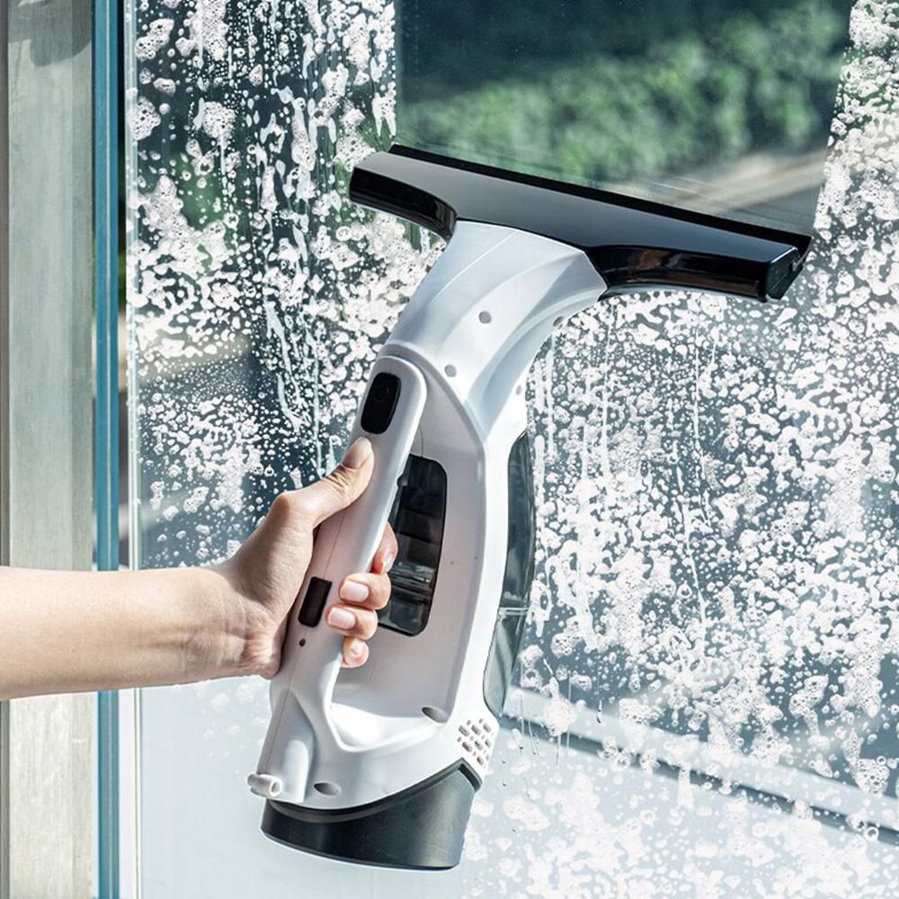Automatic Dirty Water Recovery Electric Window Cleaner with 150ml Tank for Glass Cleaning