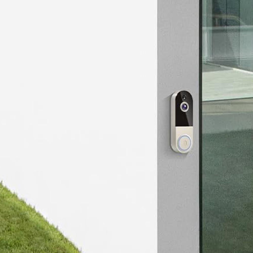 Wireless Video Doorbell Camera Outdoor Doorbell Camera - White