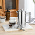 French Press Coffee Maker 304 Stainless Steel Double-Wall Insulated for Camping and Home - L