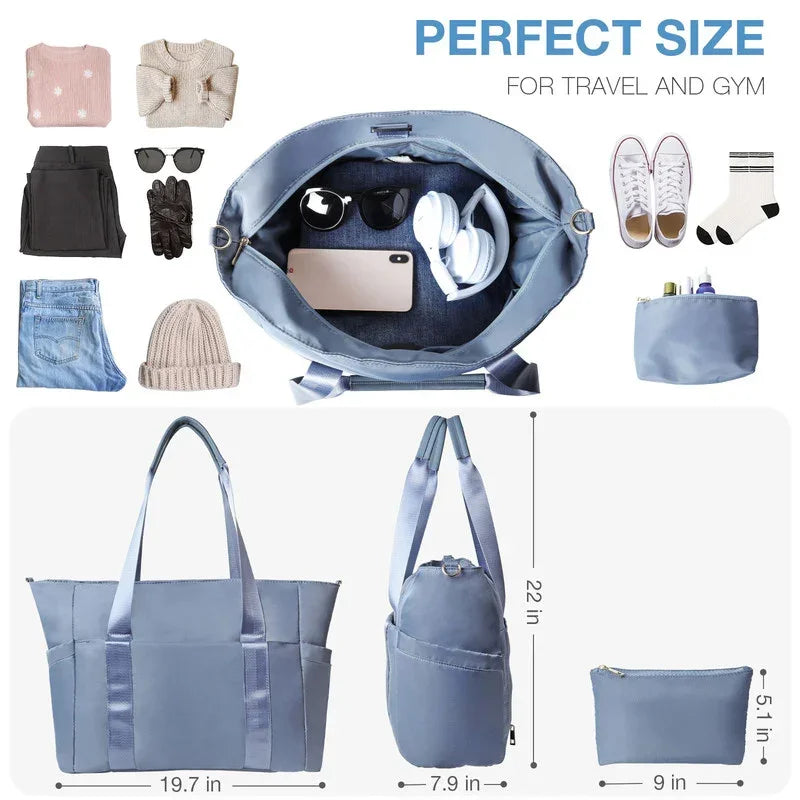 Travel Bags-Carry On Bag-Weekender Bags For Women-Duffle Bag For Travel-Gym Bag For Women-Overnight Bag-Hospital Bag For Women Labor Delivery-Gym Bag