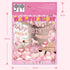 Birthday Party Decor Set: “HAPPY BIRTHDAY” Balloons + Bunting + Crown Set, Birthday Party Decor - Pink Set
