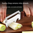 2 Pack Multi-functional Stainless Steel Peeler Set, Wooden Handle Vegetable Peeler & Scallion Slicer with Bottle Opener for Kitchen
