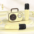 Dual Mic Karaoke Speaker, Portable Bluetooth Karaoke Audio Set, Family Wireless Microphone KTV Speaker—Yellow