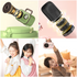 Dual Mic Karaoke Speaker, Portable Bluetooth Karaoke Audio Set, Family Wireless Microphone KTV Speaker—Yellow