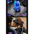 Bluetooth Speaker 2-in-1 Phone Stand, Dual-Mode RGB Ambient Light, Hi-Fi Stereo Audio—White