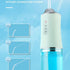 Portable Electric Oral Irrigator, Rechargeable Water Flosser, Handheld Dental Cleaner for Oral Care—Pink