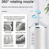 Portable Electric Oral Irrigator, Rechargeable Water Flosser, Handheld Dental Cleaner for Oral Care—Pink
