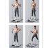 6-in-1 Multifunctional Fitness Training Board, Smart Timing, Home Workout Equipment (includes pull rope) – Gray