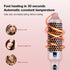 Negative Ion Fluffy Styling Brush, 2-in-1 Straight & Curly Constant Temperature Hot Brush, Anti-Scald Hair Curler for Bangs