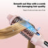 Negative Ion Fluffy Styling Brush, 2-in-1 Straight & Curly Constant Temperature Hot Brush, Anti-Scald Hair Curler for Bangs