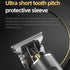 Professional Digital Display Hair Clipper, Multi-Accessory T-Blade Trimmer for Bald Heads & Hair Carving—Gray