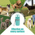 Orange - 6-Claw Portable Pet Poop Picker, Outdoor Pet Poop Pick-Up Tool, Plus a Free Roll of Trash Bags