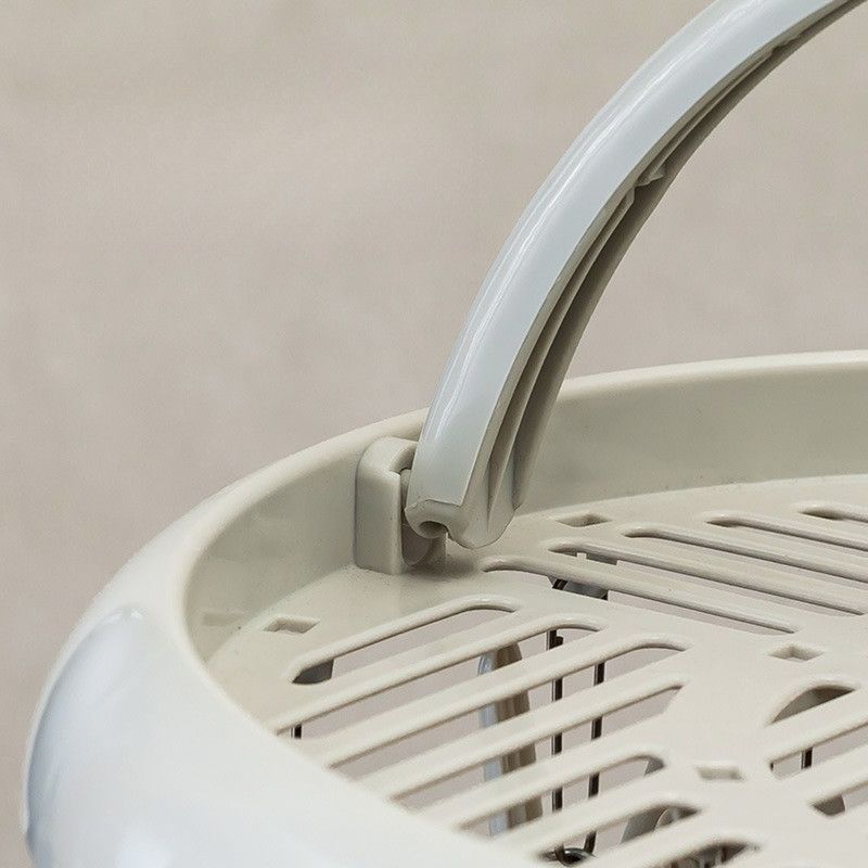 Round Multi-clip Drying Rack, Multi-functional Clothes Hanger for Socks & Underwear—Gray