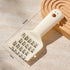 Cute Vegetable Grater, Multifunctional Shredder for Dumpling Filling—White