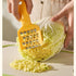 Cute Vegetable Grater, Multifunctional Shredder for Dumpling Filling—White
