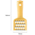 Cute Vegetable Grater, Multifunctional Shredder for Dumpling Filling—White