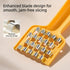 Cute Vegetable Grater, Multifunctional Shredder for Dumpling Filling—Yellow