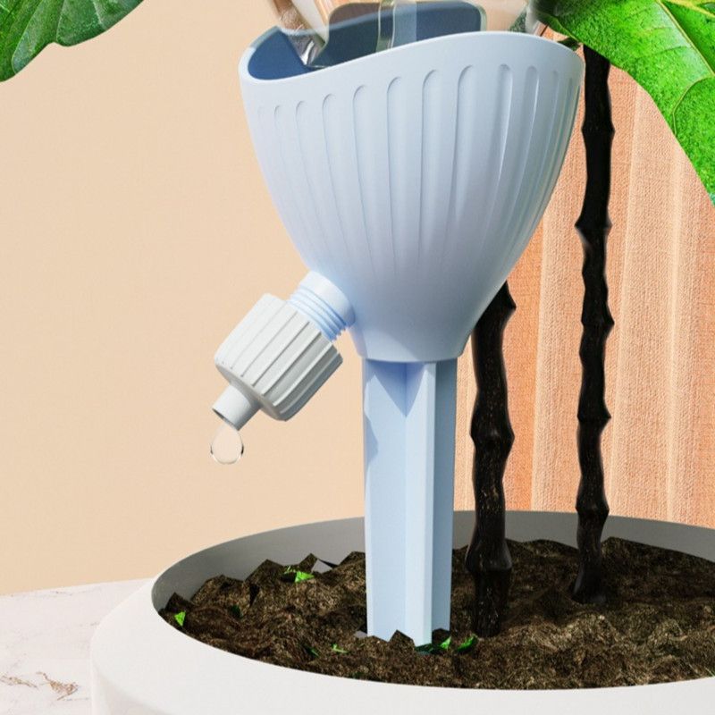 Automatic Plant Waterer, Adjustable Drip Irrigation Device for Potted Plants—Pink
