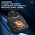 Smart Variable Frequency Ultrasonic Pest Repeller Plug in Electronic Repellent for Mouse Rat Mosquito Cockroach Spider Indoor Use-black