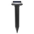 Solar Powered Ultrasonic Animal Repeller Outdoor Ground Stake Mole Possum Fox Cat Dog Deterrent for Garden Lawn Farm Yard