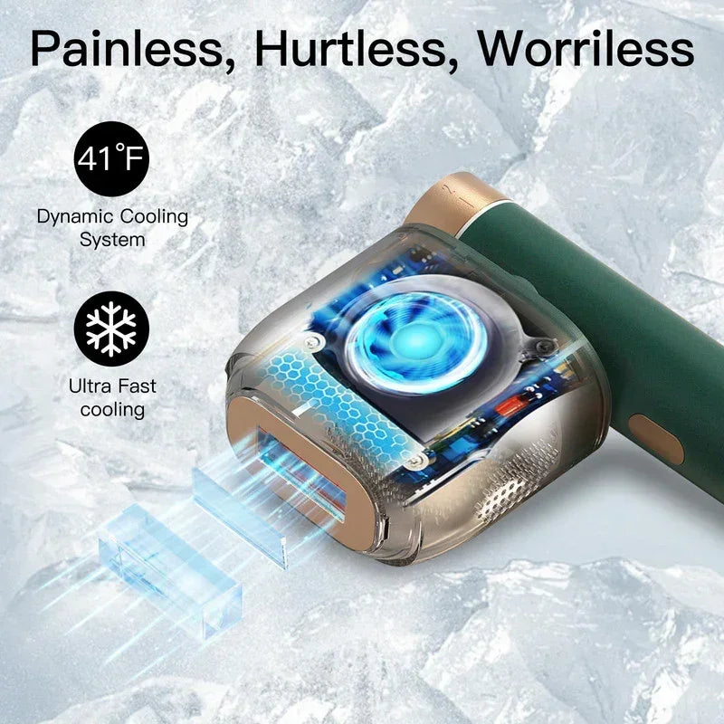 IPL Hair Removal Device – Ice‑Cooling, 20J Power, 6+1 Modes, SR Rejuvenation