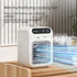 Portable Mini Evaporative Air Cooler Spray Humidifying Personal Desktop Cooling Fan 2 Speed Wind USB Rechargeable