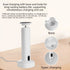 6-Speed Electric Callus Remover, Rechargeable Foot File for Dead Skin & Hard Skin, Type-C Charging-white