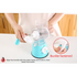 Manual Rotary Vegetable Slicer Grater, Multi‑Function Hand Crank Food Processor for Veggie Fruit Prep-blue