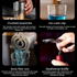 Complete Cocktail Shaker Bar Tool Kit 750ml, Home Bartender Mixology Set with Bamboo Storage Stand for Home Bar